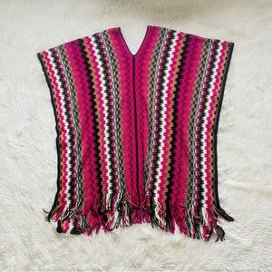 Missoni Cover Up Fringe Poncho